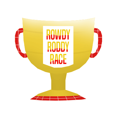 Rowdy Roddy Race trophy